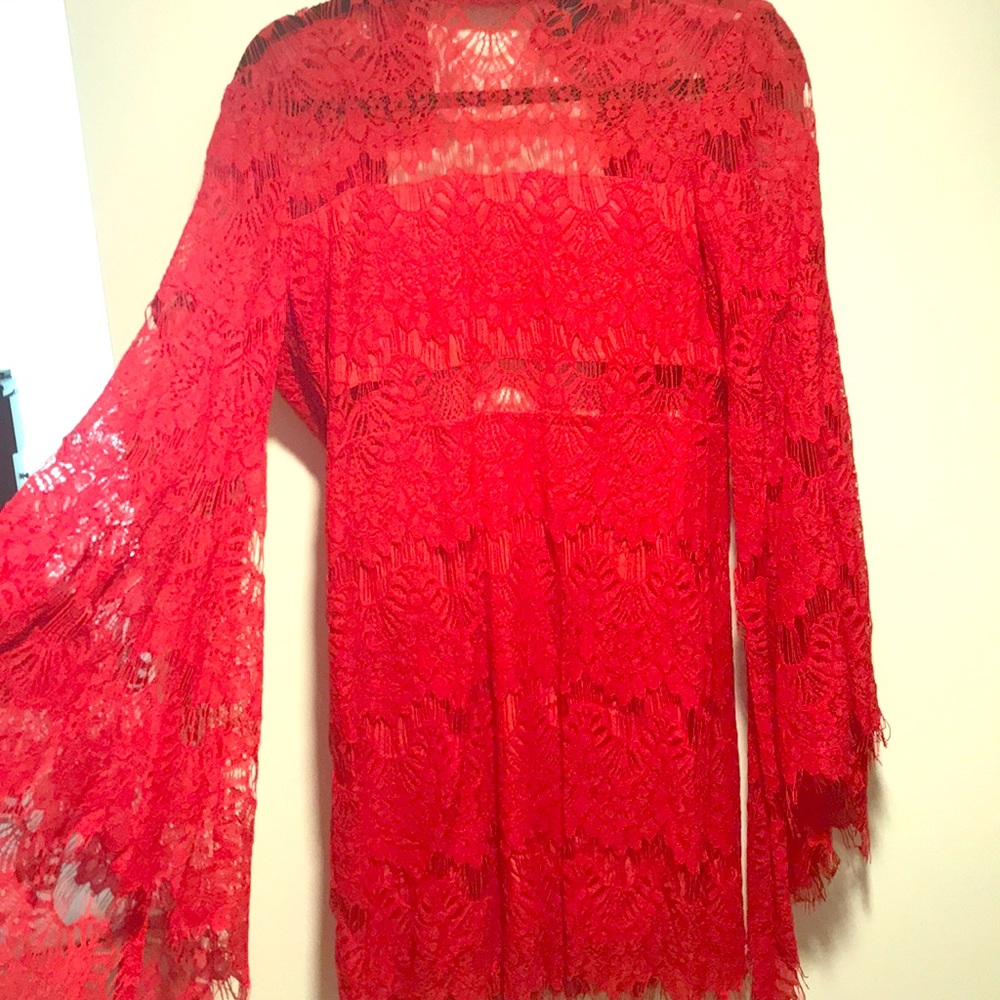 Perfect red dress for the holidays!